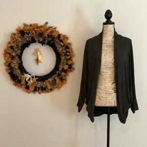 Gray ee:some open front cardigan size medium